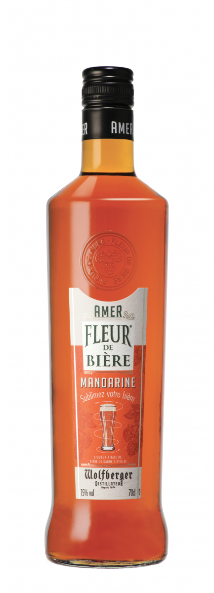 Amer Fleur de Bière® Mandarine + 5 sous-bocks OFFERTS