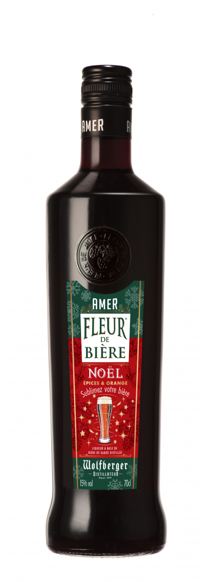 Amer Fleur de Bière® Noël + 5 sous-bocks OFFERTS 