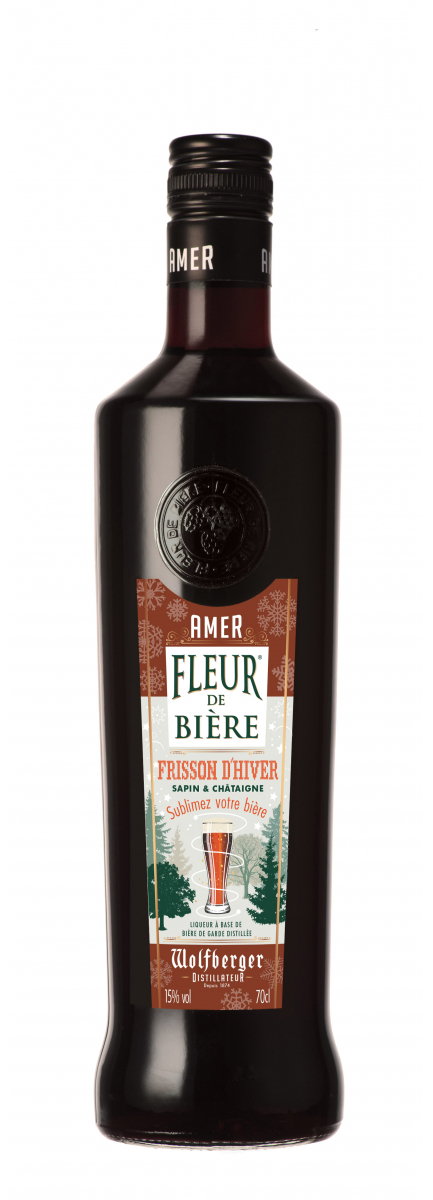Amer Fleur de Bière® Frisson d'Hiver + 5 sous-bocks OFFERTS