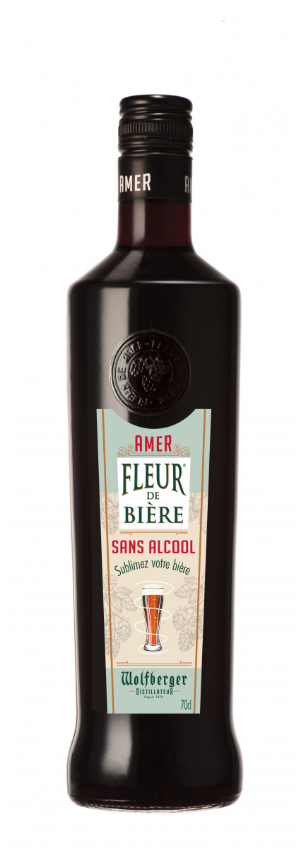 Amer Fleur de Bière® SANS ALCOOL + 5 sous-bocks OFFERTS