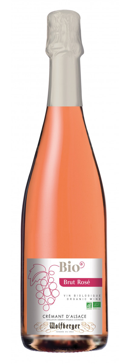 Crémant d'Alsace Brut Rosé Bio