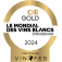 Médaille Or - Le Mondial des Vins Blancs 2024