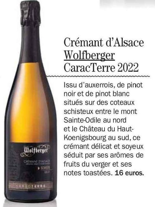 Crémant CARACTERRE SCHISTE